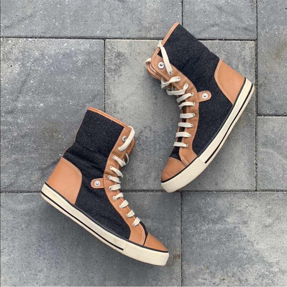 Tory Burch Benjamin High-Top Sneakers 👟 - Picture 12 of 16